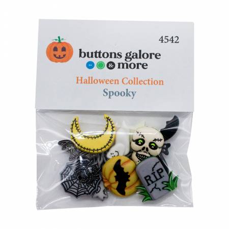 Spooky Halloween Buttons