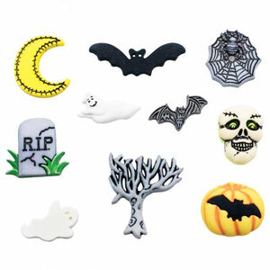 Spooky Halloween Buttons