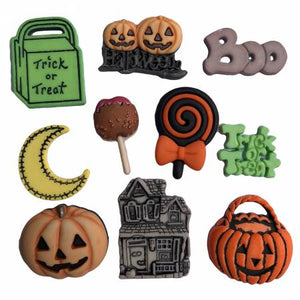 Halloween Night Buttons by Buttons Galore