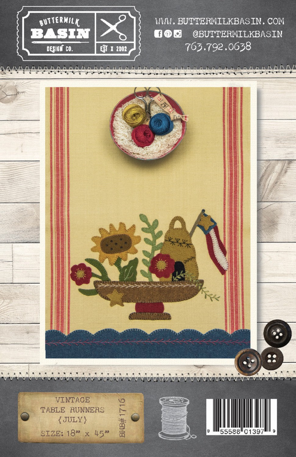 Vintage Table Runners July