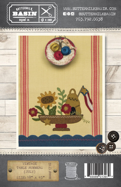 Vintage Table Runners July