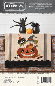 Vintage Table Runners - October