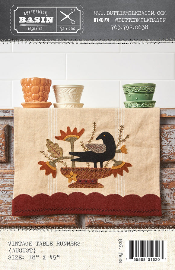 Vintage Table Runners - August