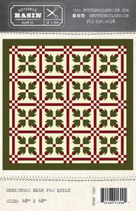 Christmas Bear Paw Quilt