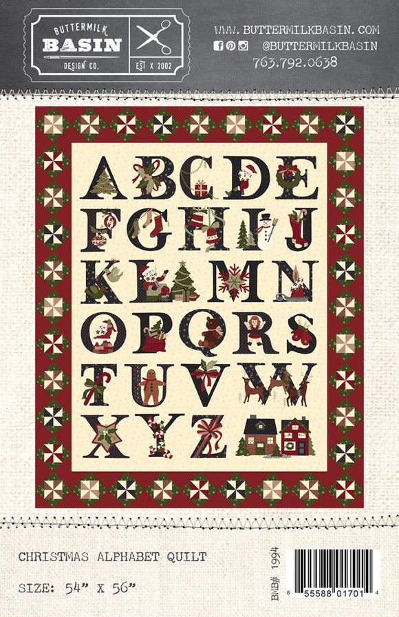 Christmas Alphabet Quilt