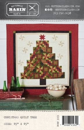 Christmas Quilt Tree Quilt Pattern by Buttermilk Basin
