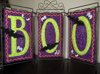 BOO Table Top Display Quilt Pattern