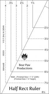 Half Rect Ruler