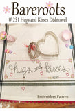 Hugs And Kisses Dishtowel Pattern