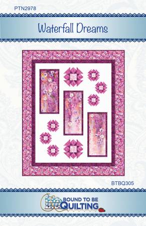 Waterfall Dreams Quilt Pattern by Bound To Be Quilting, LLC