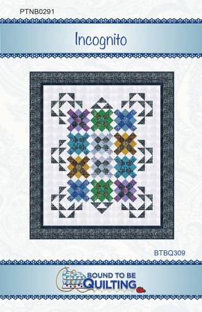 Incognito Quilt Pattern by Bound To Be Quilting, LLC