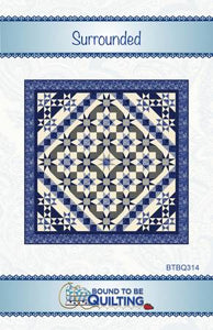 Surrounded Quilt Pattern by Bound To Be Quilting, LLC
