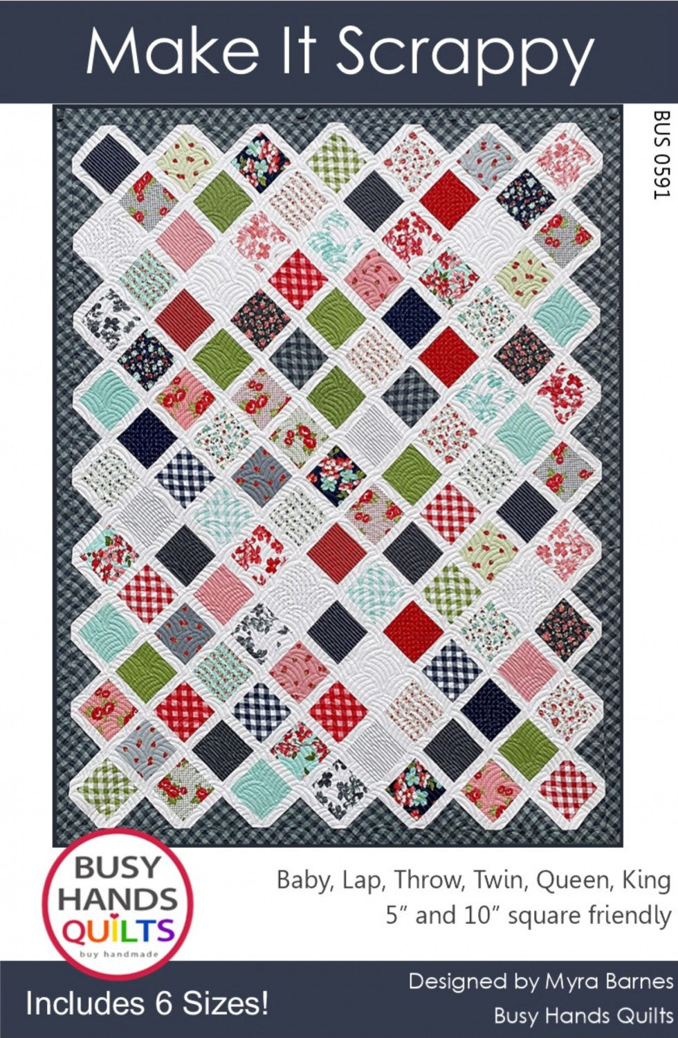 Make It Scrappy Quilt Pattern Patterns – Quilting Books Patterns and ...