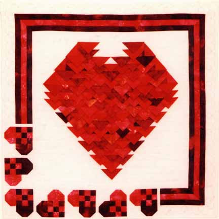 Be Mine Quilt Pattern – Quilting Books Patterns and Notions