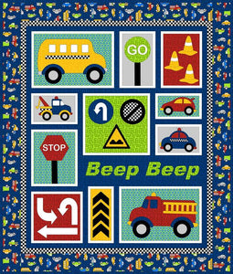Beep Downloadable Pattern by Kids Quilts