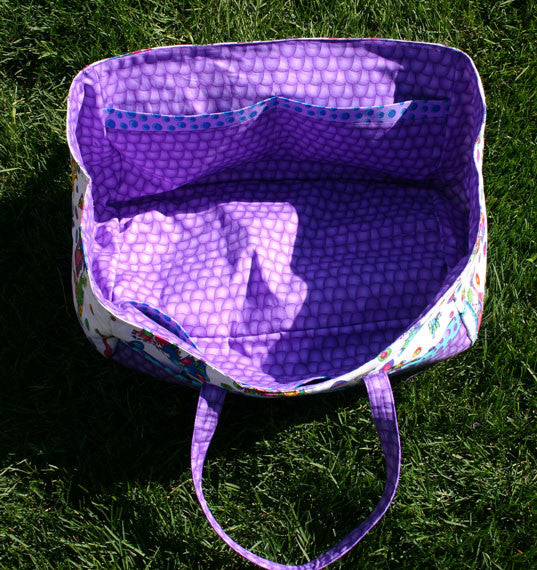 The Big Easy Expanding Tote Sewing Pattern - Love to Stitch and Sew