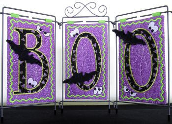 BOO Table Top Display Pattern – Quilting Books Patterns and Notions