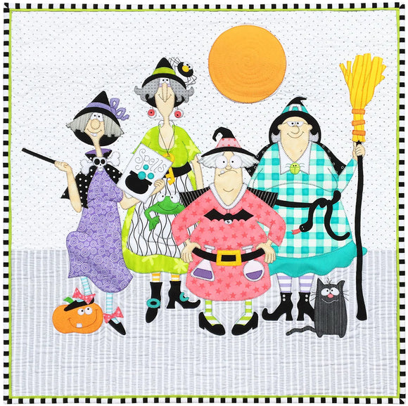 Four Witches Download Pattern by Amy Bradley Designs