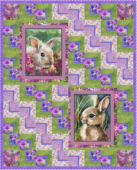 Bunny Trails Downloadable Pattern by Pine Tree Country Quilts
