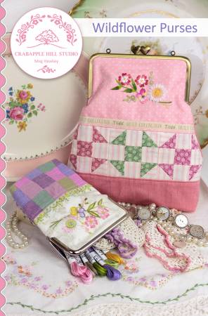 Wildflower Purses Pattern by Crabapple Hill Designs