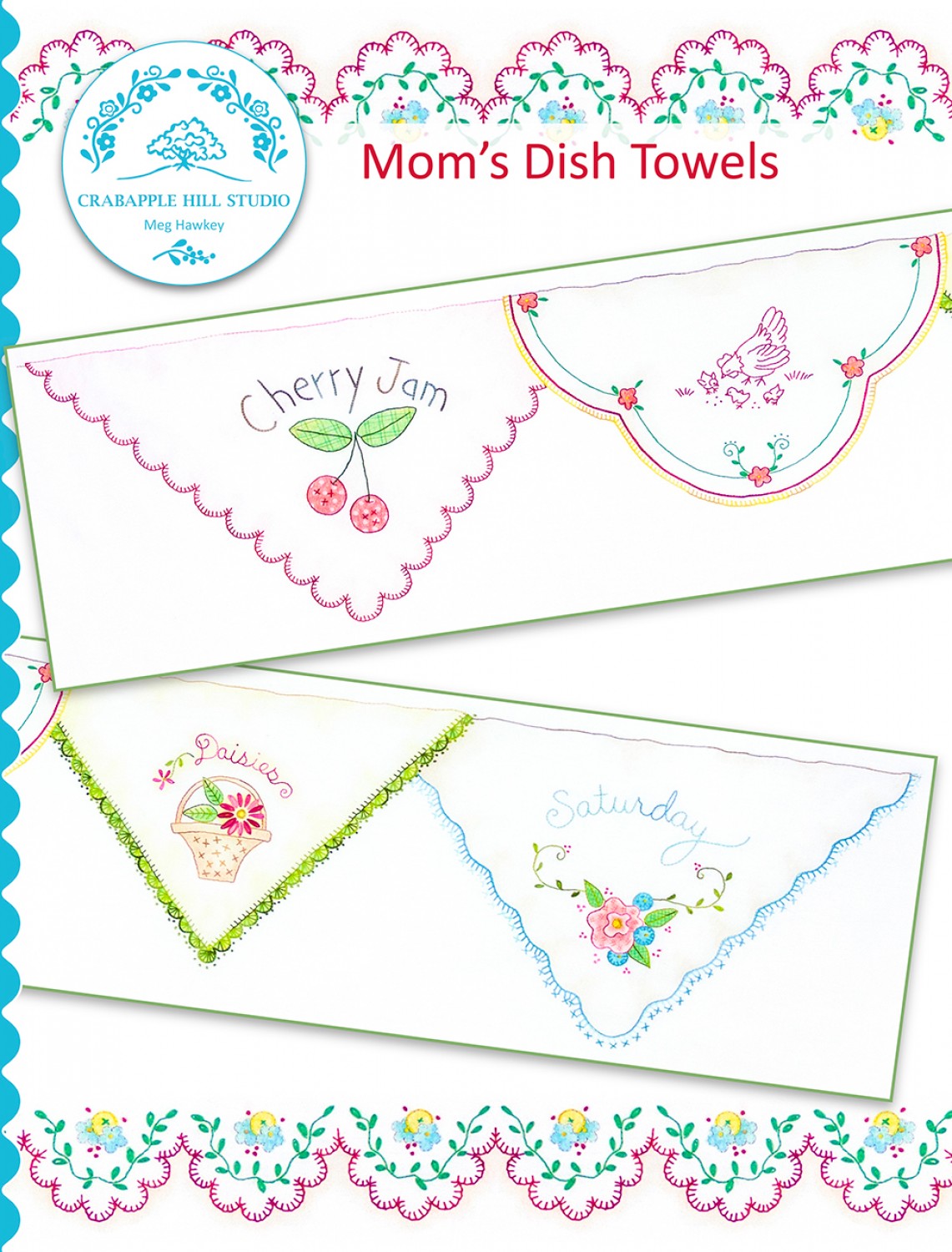 Summer Kitchen 8 Mom's Dish Towels