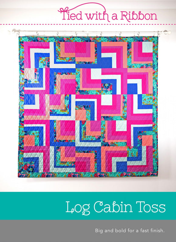 Log Cabin Toss Quilt Pattern by Creative Abundance