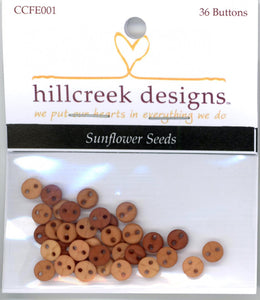 Cottage At Cardiff Farms Sunflower Seeds Button Pack