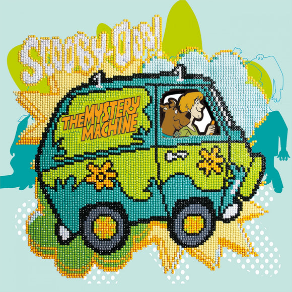 The Mystery Machine Diamond Painting Kit 12.6in x 12.6in