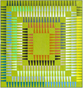 Frond Quilt Pattern by Carolyn Friedlander
