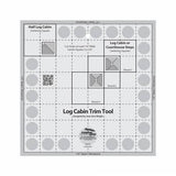 Creative Grids Log Cabin Trim Tool for 8in x 8in Finished Blocks