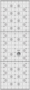 Creative Grids Itty-Bitty Eights Rectangle XL 8in x 24in Quilt Ruler