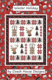 Winter Holiday Quilt Pattern by Coach House Designs