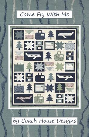 Come Fly With Me Quilt Pattern by Coach House Designs