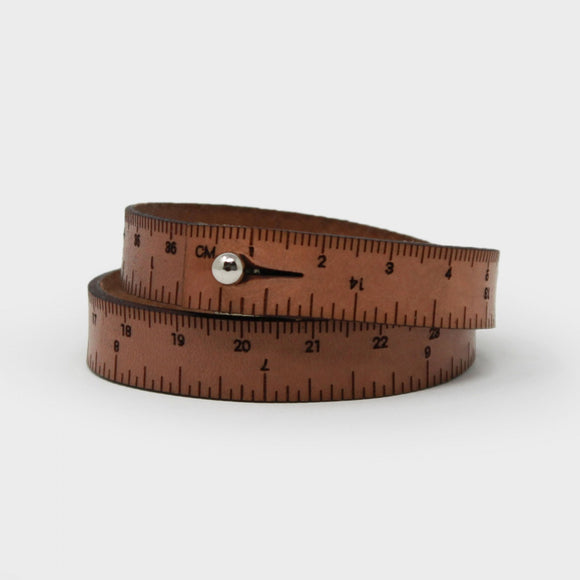16in Wrist Ruler - Medium Brown