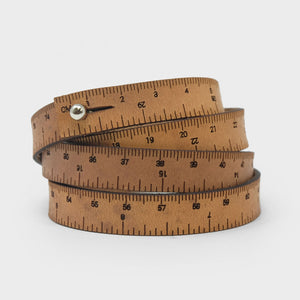 30in Wrist Ruler - Medium Brown