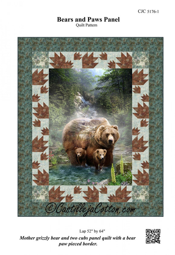 Bears and Paws Pattern