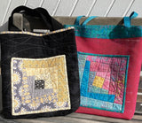 Two Wonky Totes Pattern by Cut Loose Press