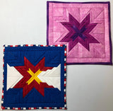 Colorado Star Trivet Pattern by Cut Loose Press