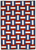 Freedom Ribbons Patriotic Quilt Pattern by Cut Loose Press