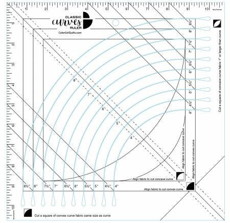 Classic Curves Ruler