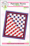 Patriotic Picnic Quilt Pattern by Cathey Marie Designs
