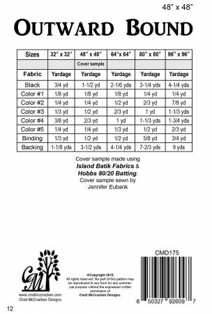 Outward Bound Quilt Pattern Quilt Patterns – Quilting Books Patterns ...