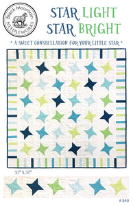 Star Light Star Bright Quilt Pattern by Black Mountain Needleworks