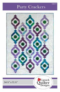 Party Crackers Quilt Pattern by Canuck Quilter Designs