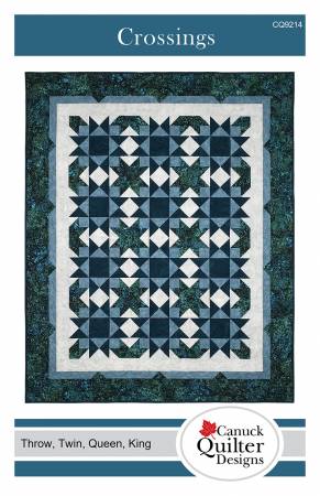 Crossings Quilt Pattern by Canuck Quilter Designs