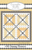 Sunny Flowers Quilt Pattern by Coriander Quilts