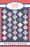 Summer Weekend Quilt Pattern by Coriander Quilts