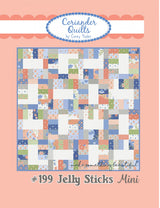 Jelly Sticks Mini Quilt Pattern by Coriander Quilts