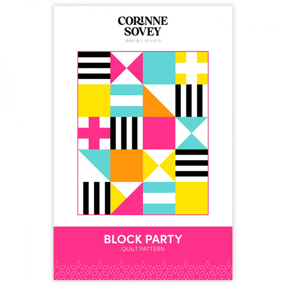 Block Party Quilt Pattern by Corinne Sovey Design Studio