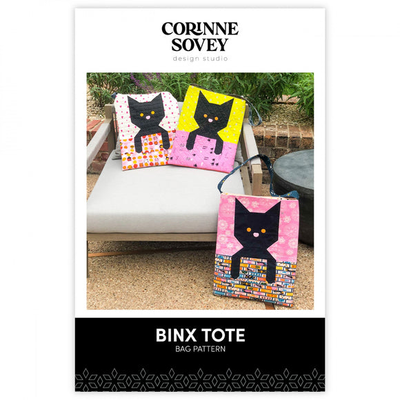 Binx Tote Pattern by Corinne Sovey Design Studio